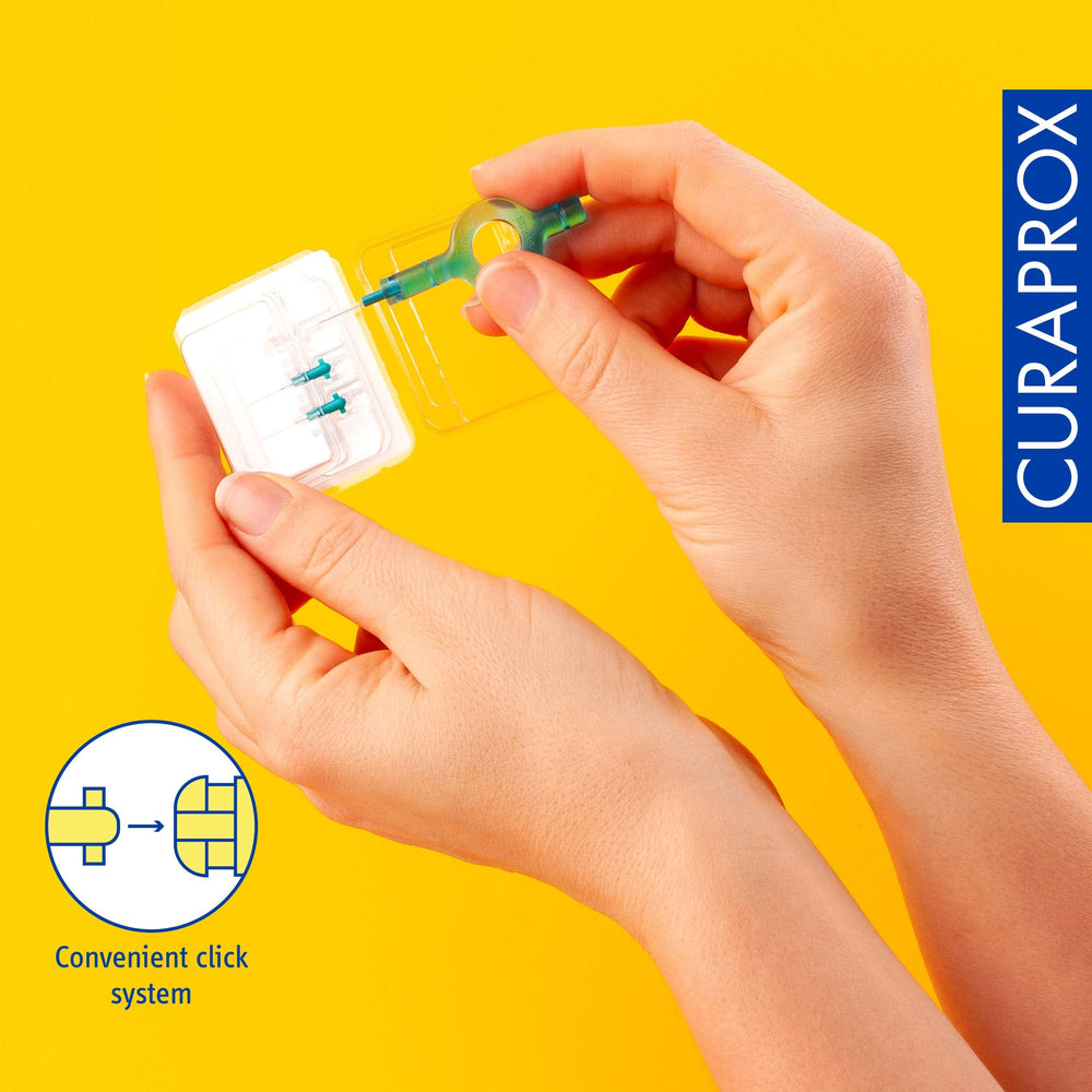 Curaprox UHS 470 handle included in Starter Kit
