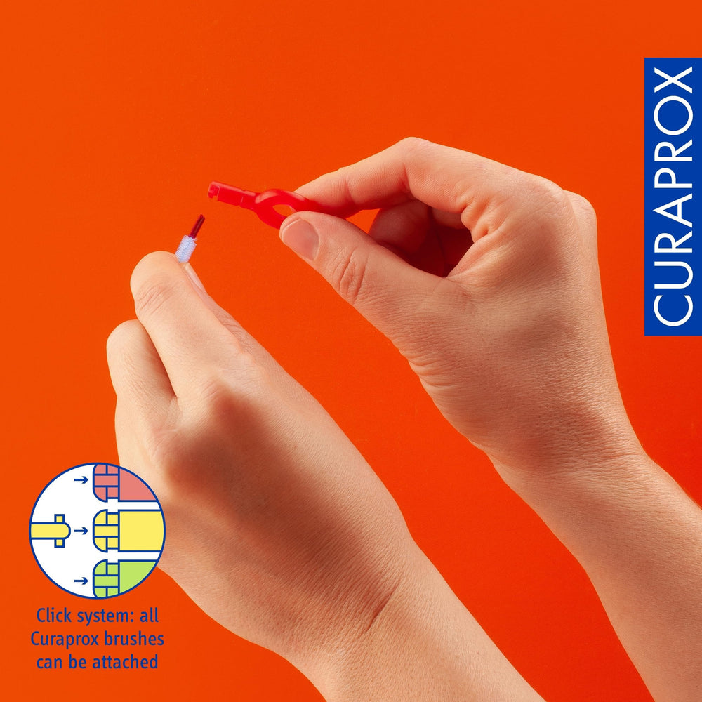 Refill brushes compatible with Curaprox UHS holders to reduce plastic waste