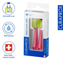 Close-up of ultra-soft Curen filaments for plaque removal