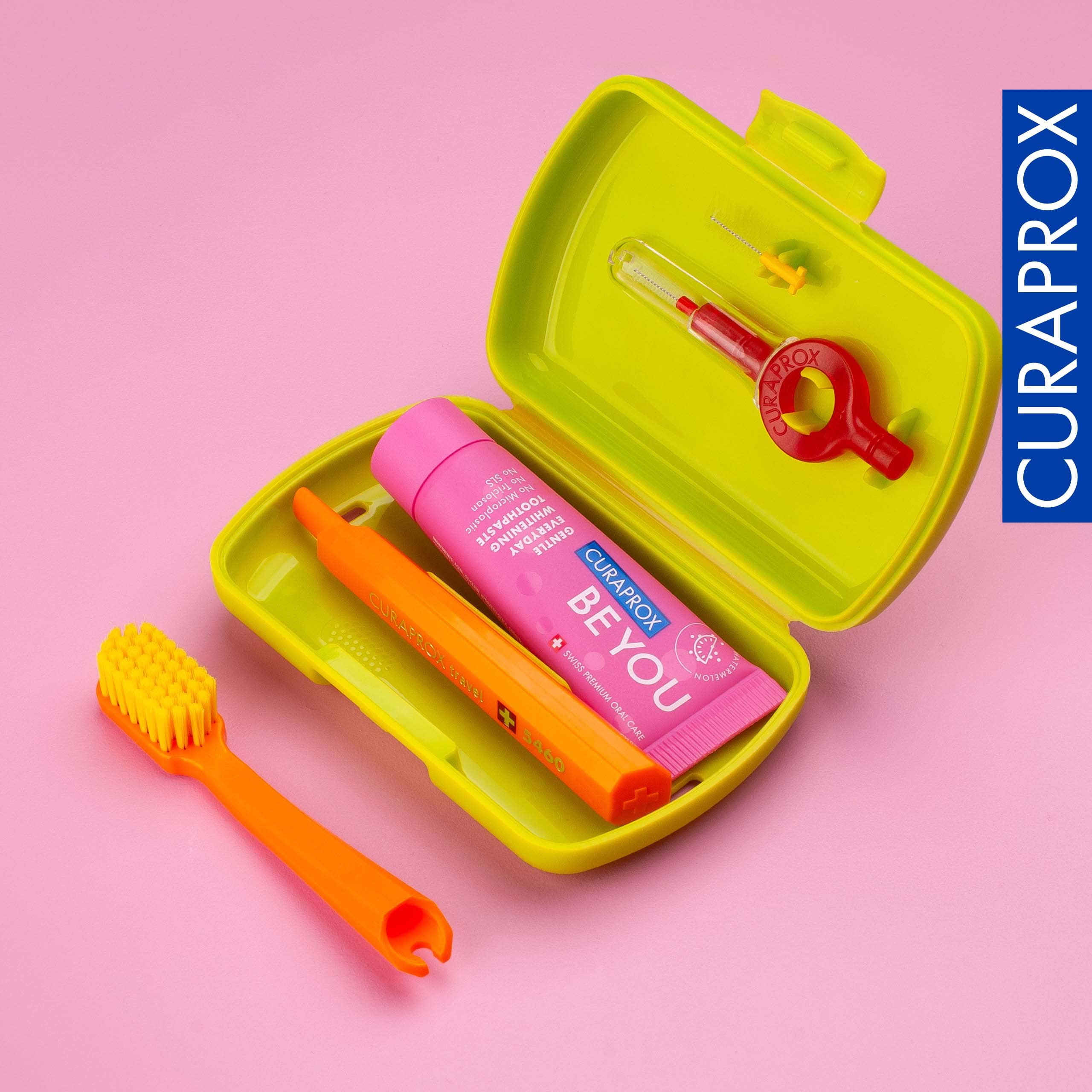 Packaging of Curaprox CS 5460 travel refill duo pack