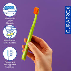 Close-up of CS 5460 Ultra-Soft toothbrush head