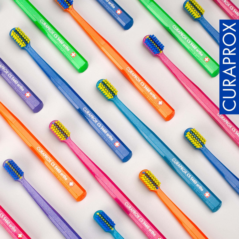 Curaprox CS 5460 single pack orthodontic toothbrush in random color