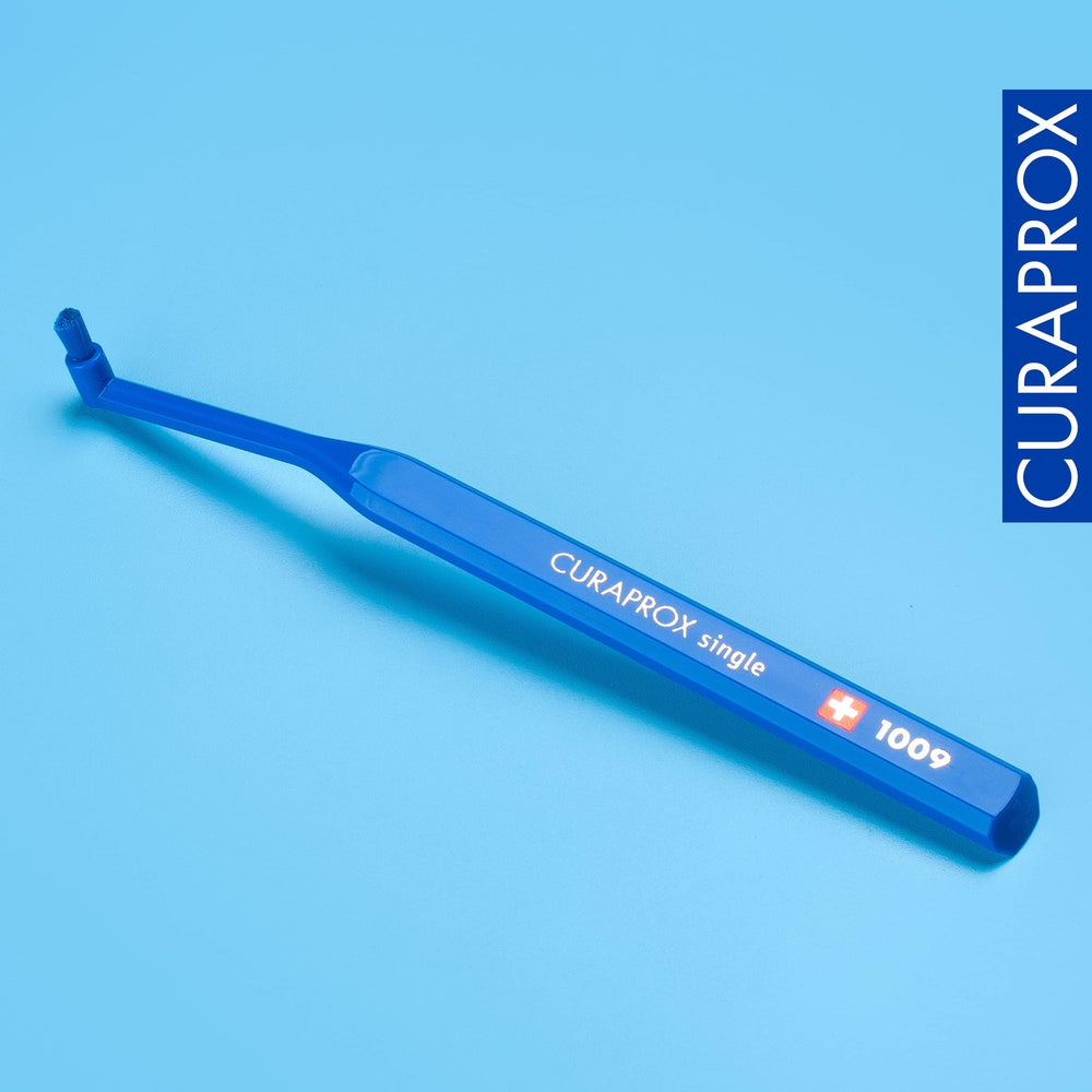 Curaprox toothbrush in blue single-pack
