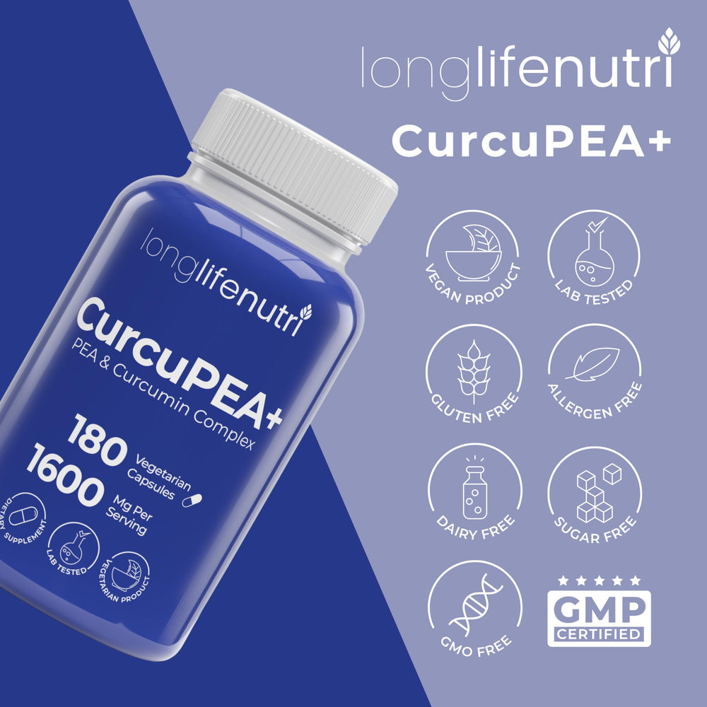 One-year premium pill organizer included with CurcuPEA+