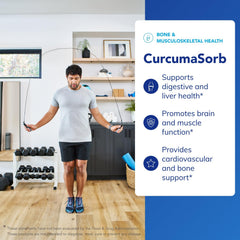 CurcumaSorb joint health capsules