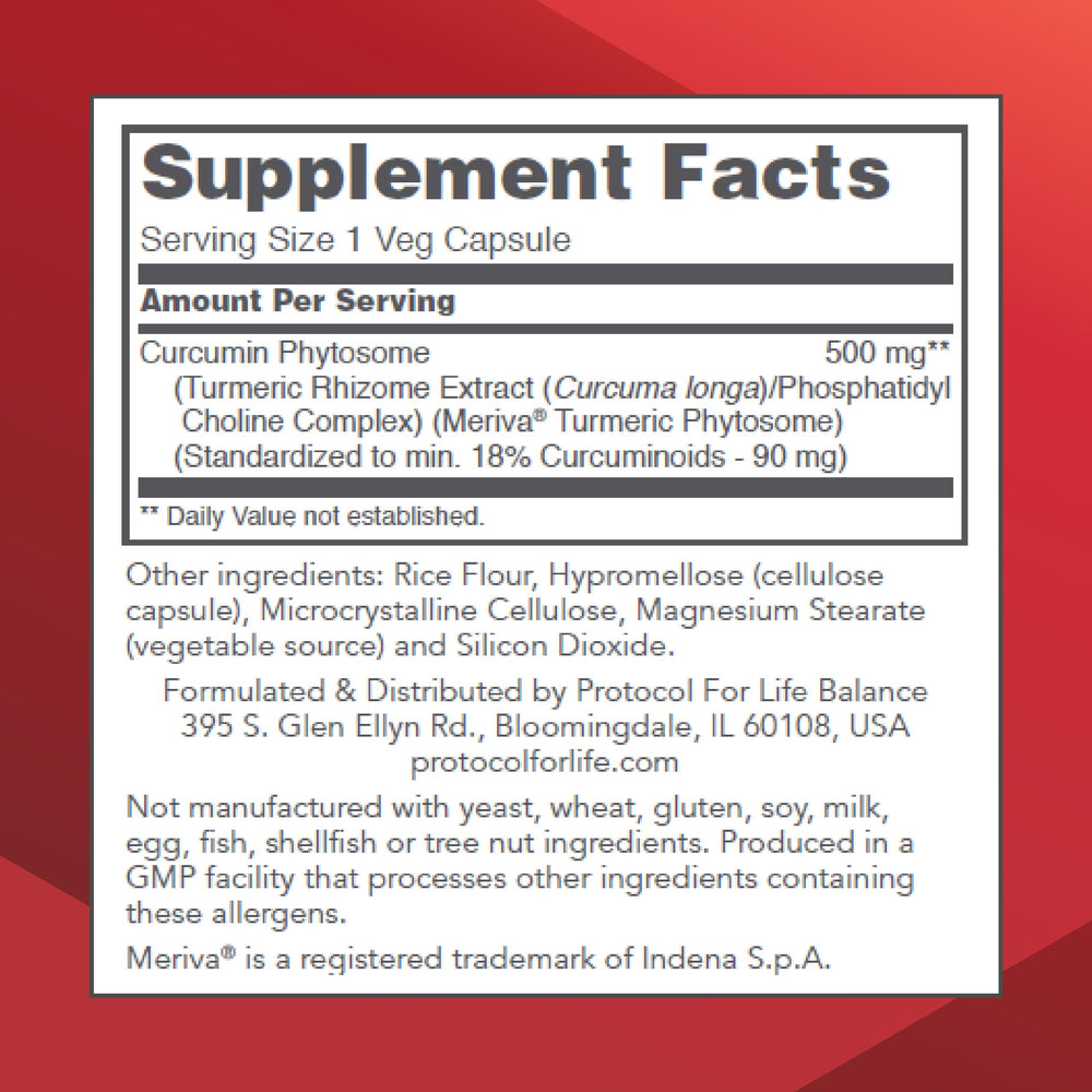 Graphic showing Curcumin PC with phosphatidylcholine absorption