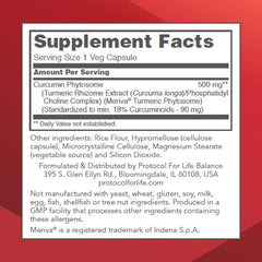 Graphic showing Curcumin PC with phosphatidylcholine absorption