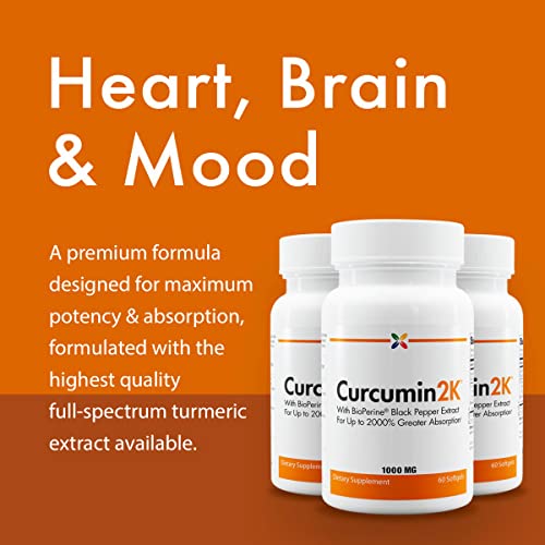 Curcumin2K formula with Bioperine science illustration