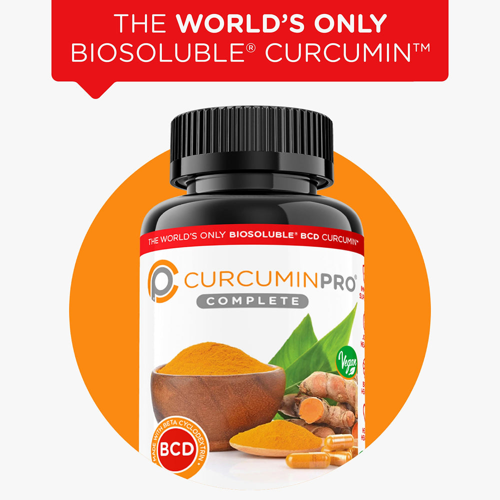Organic turmeric source used in CurcuminPro Complete BCD