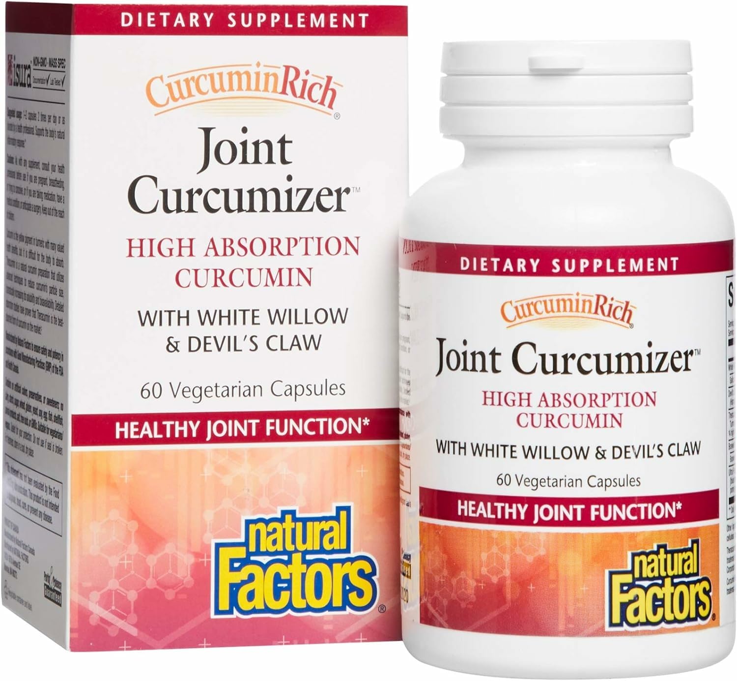 Curcumizer bottle front label of CurcuminRich Joint Curcumizer