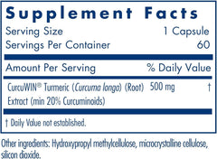 CurcuWIN 500 vegetarian capsules