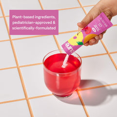 Pediatrician-formulated Cure Hydration hydration for kids