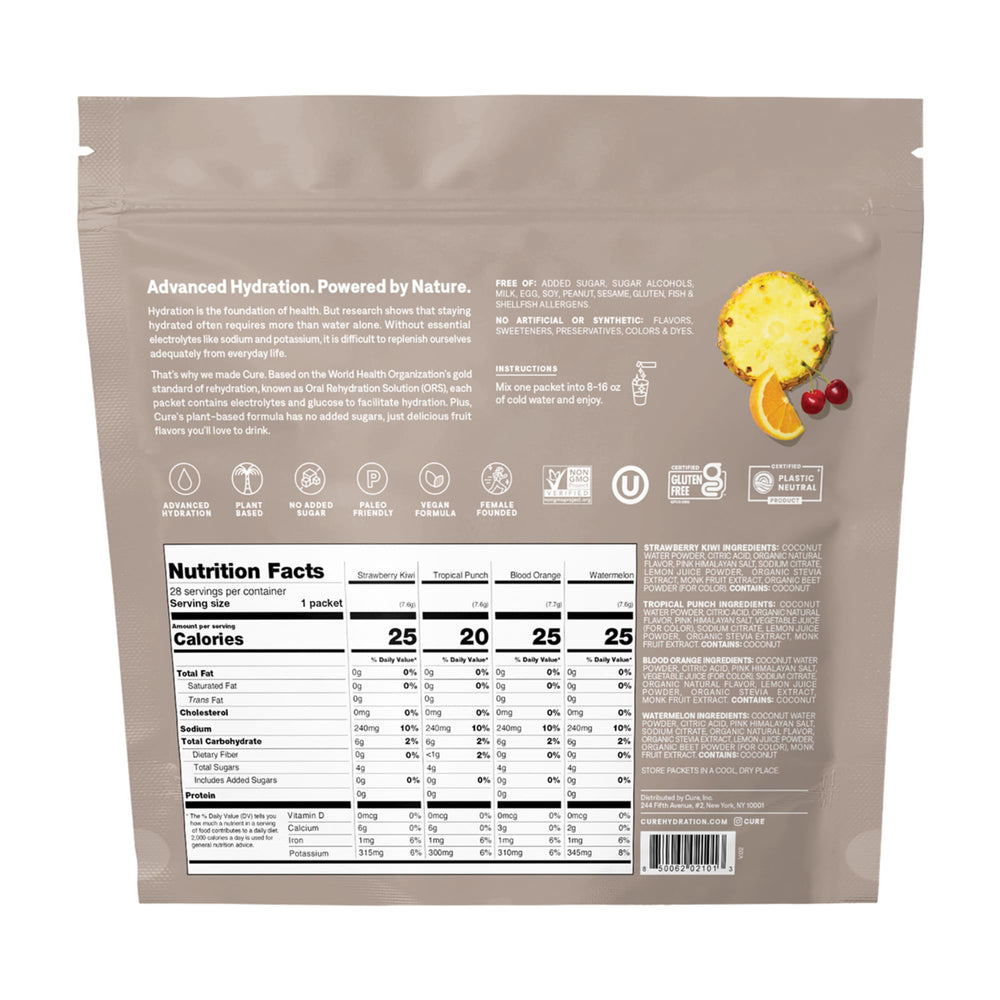Cure Hydration Tropical Variety Pack product image