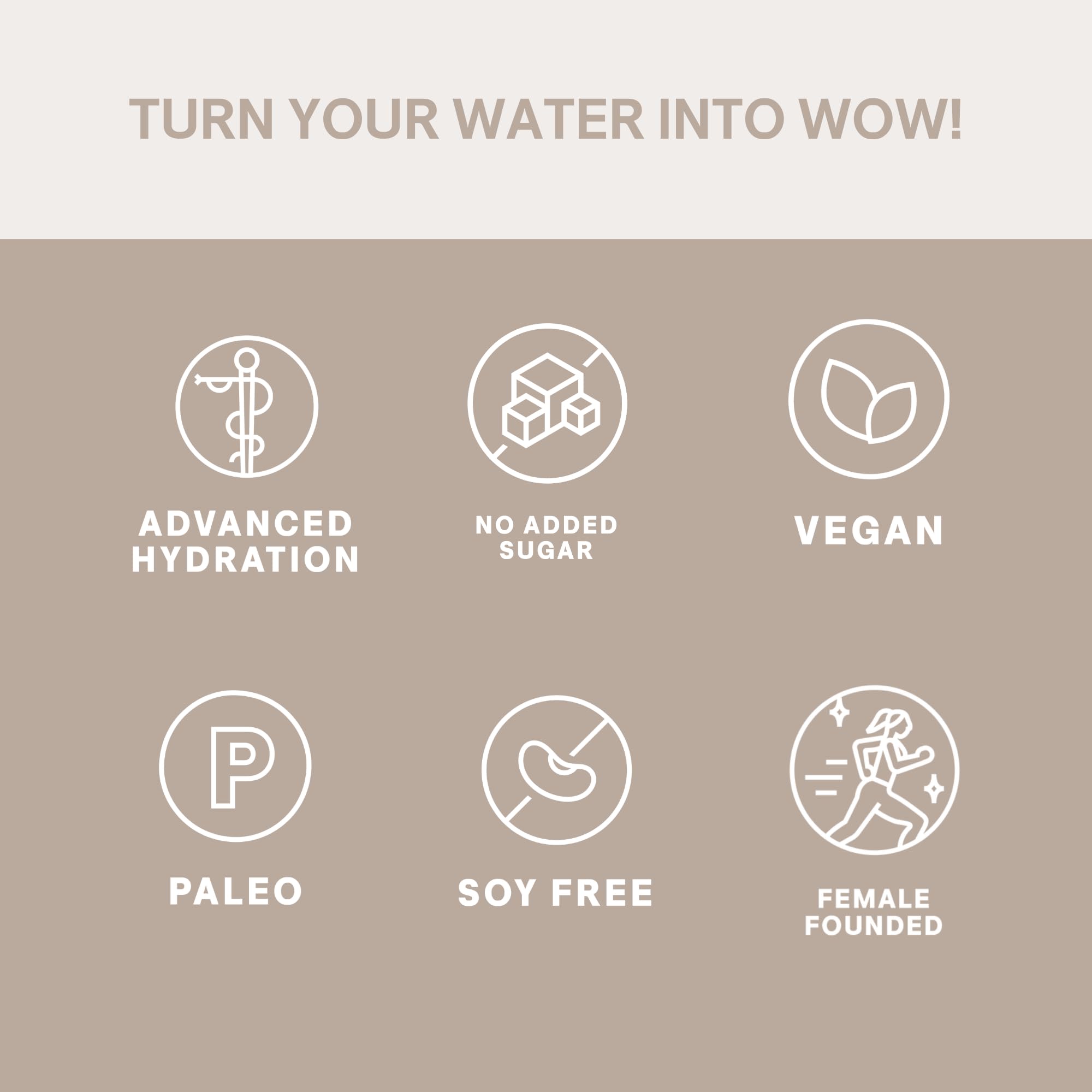 Coconut water and real fruit juices in Cure Hydration formula