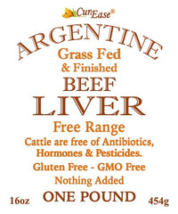 Nutrition-rich beef liver powder highlighting vitamins A and B12