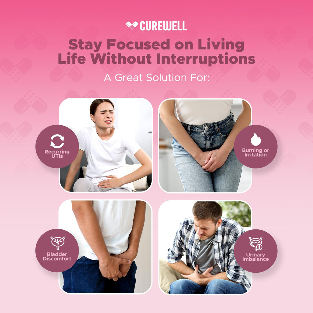 CUREWELL quality promise seal on packaging