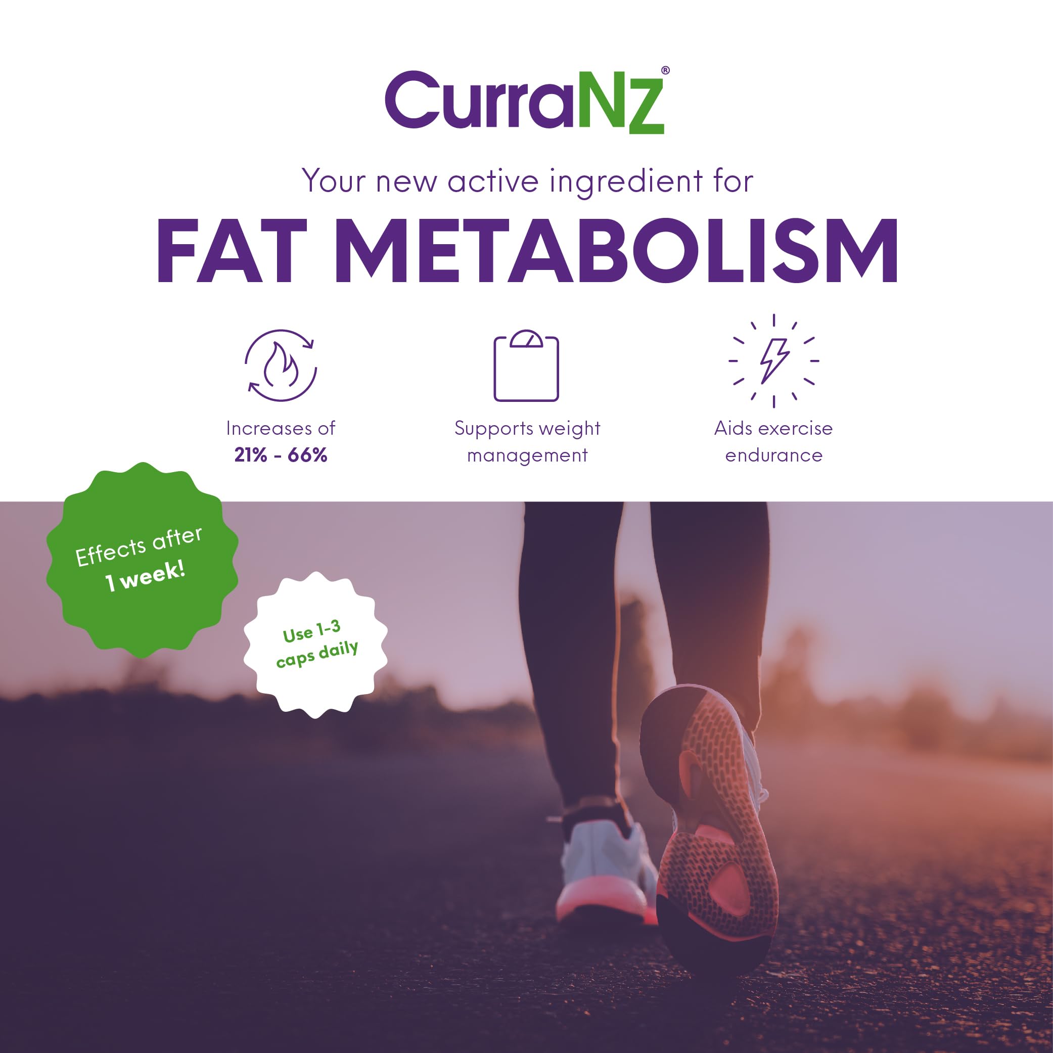 CURRANZ ingredients panel closeup underscores 35% anthocyanin extract potency for performance support.