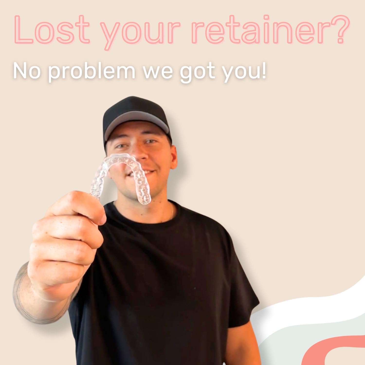 Step-by-step at-home guide for lower retainer