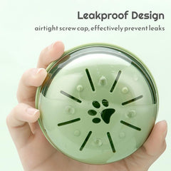 Mirror inside the green retainer case with removal tool