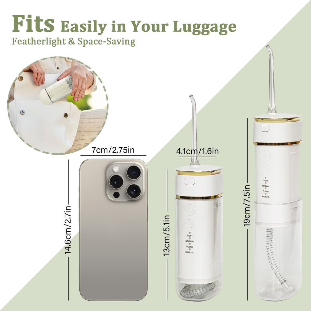 Compact travel case with accessories for portability