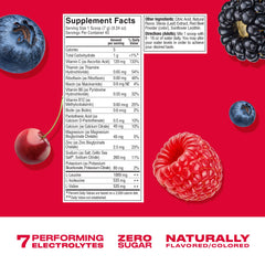 CWENCH Hydration Berry Crush dissolving in water for fast hydration