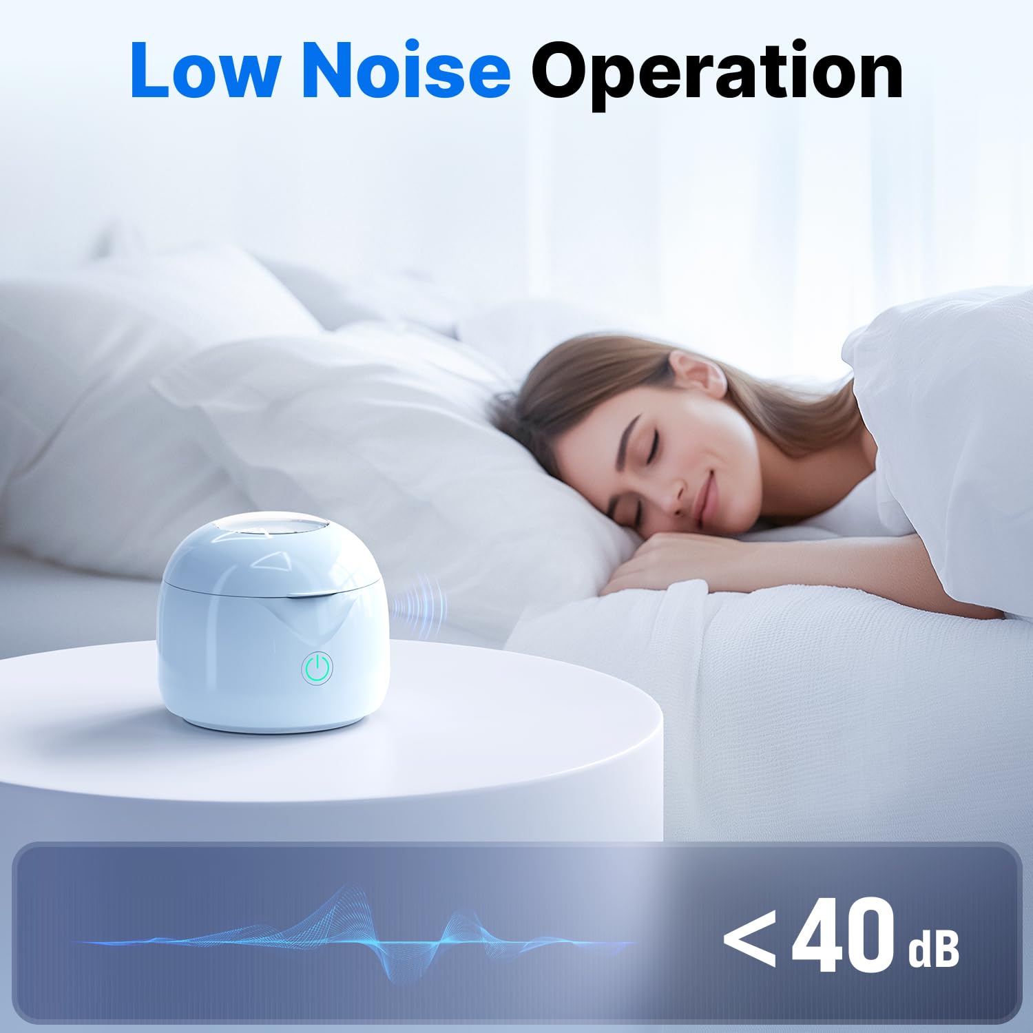 Built-in overheat protection sensor for safe use