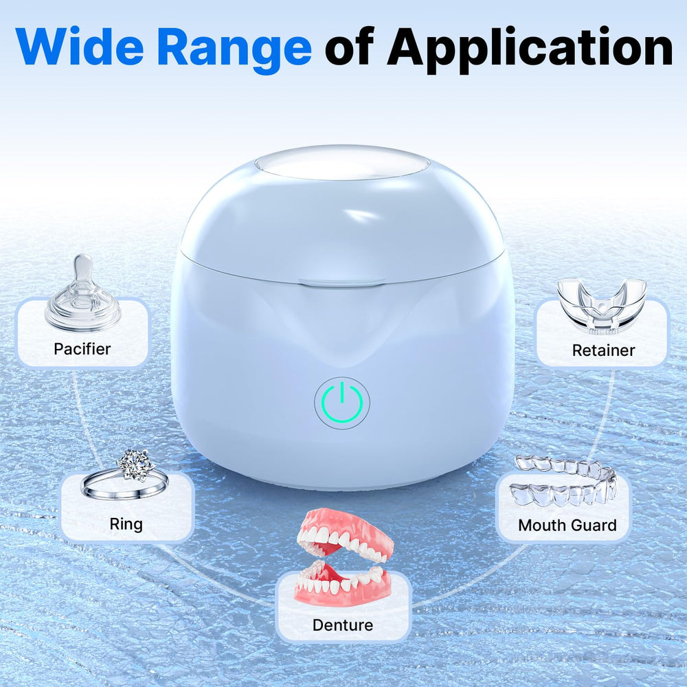 Packaging and warranty information for CXRUY Ultrasonic Cleaner
