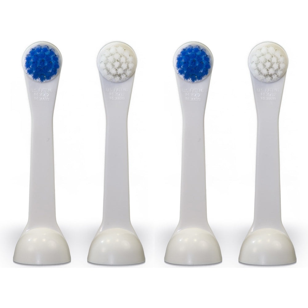 Close-up of Cybersonic Classic Compact Replacement Brush Heads - 4 Pack