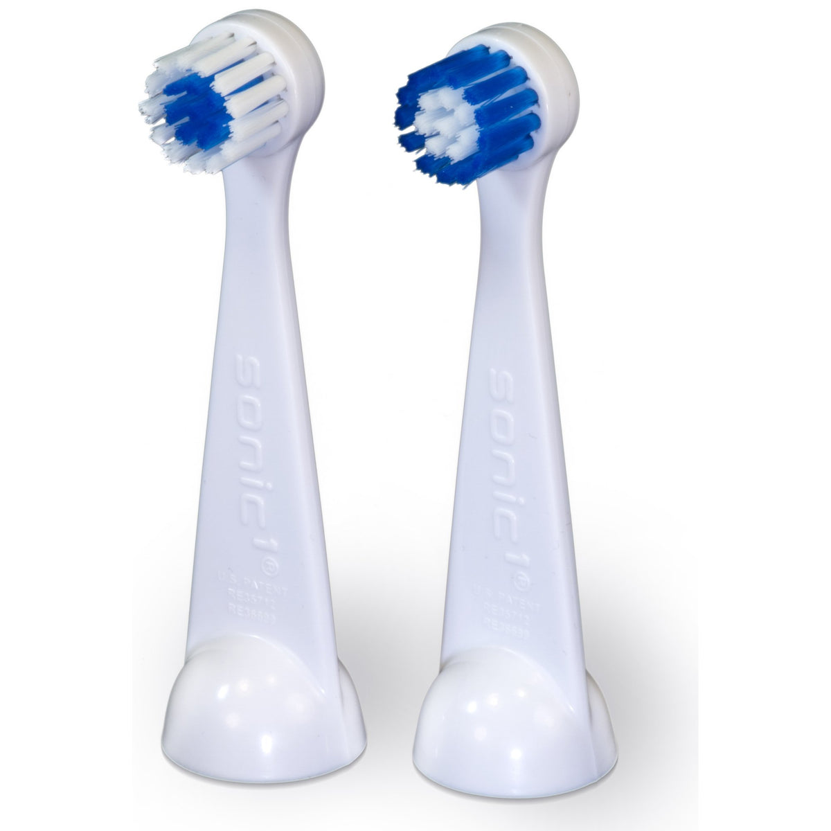 Cybersonic3 Compact Replacement Brush Heads 2 Pack - front view