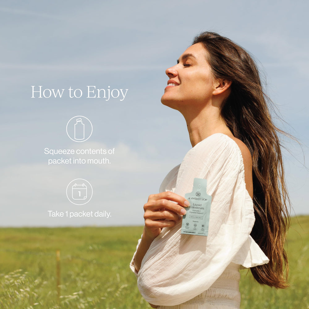 Icons representing immune support and vitality