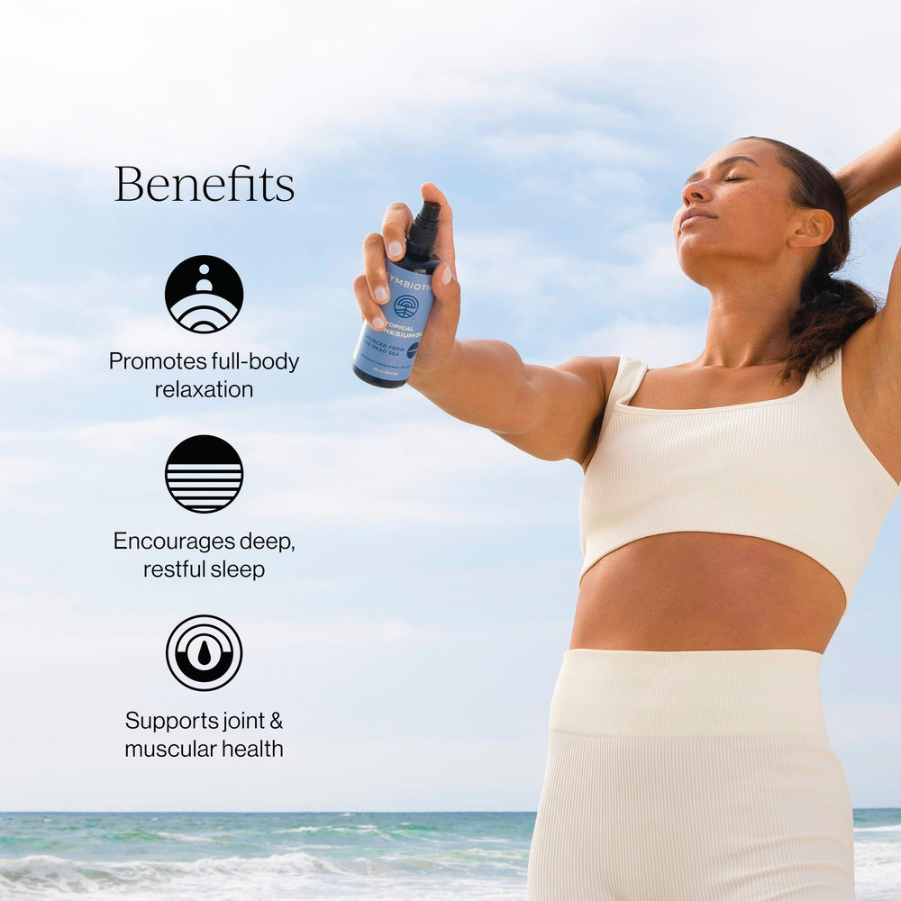 Product shot of CYMBIOTIKA Magnesium Oil Spray 2-pack