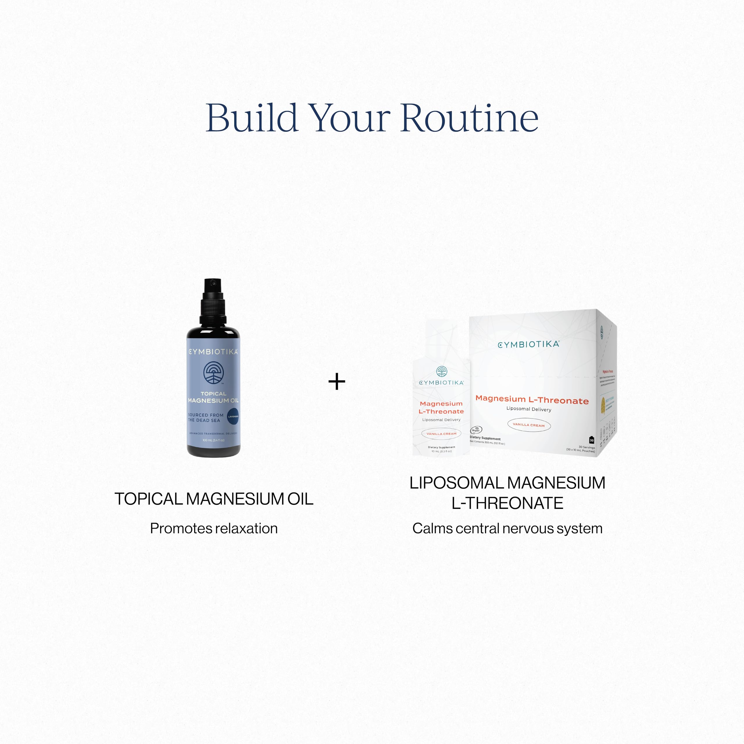 USA-made label on CYMBIOTIKA Magnesium Oil Spray