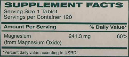 Three bottles of Cypress Magnesium Oxide 400 mg tablets – Pack of 3