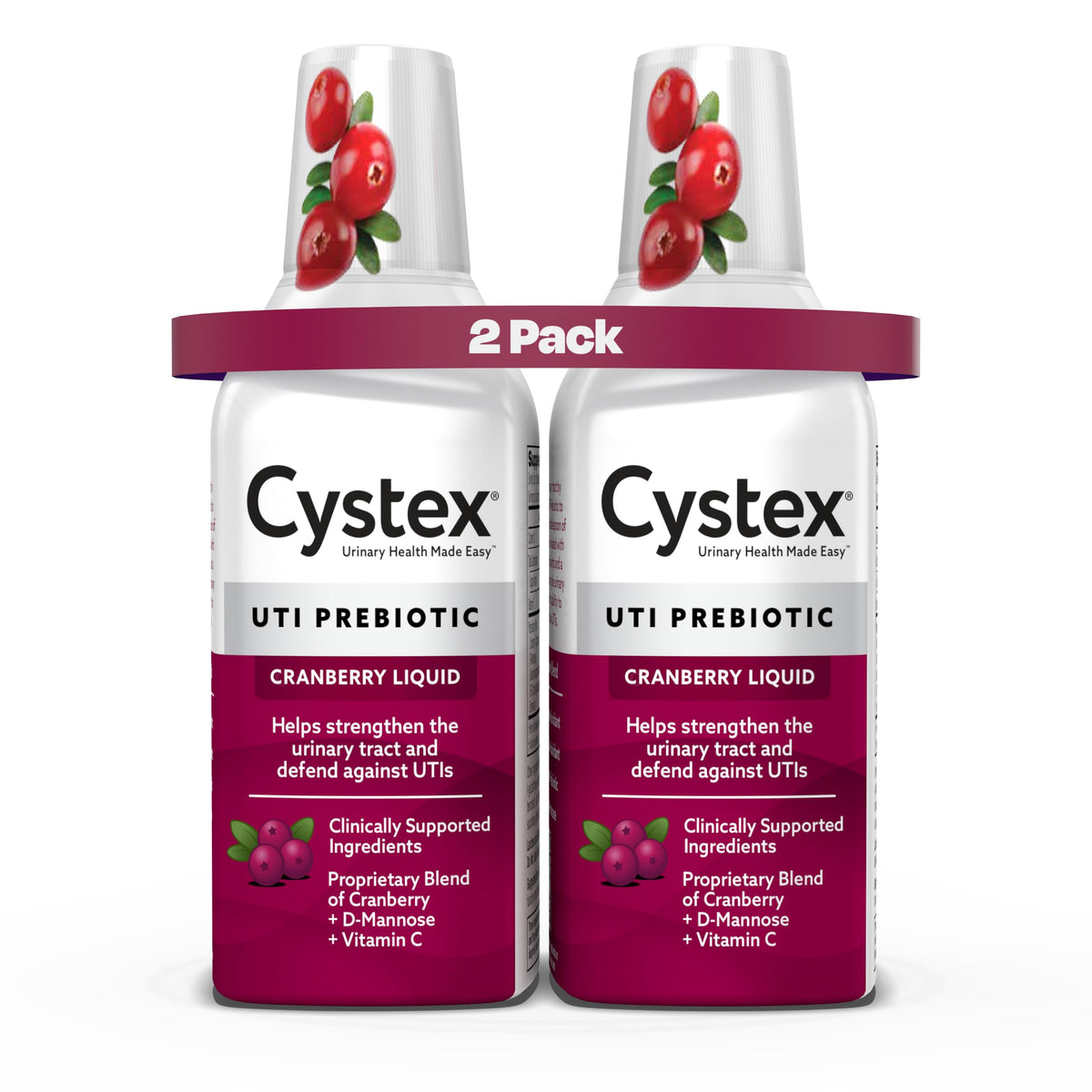 Cystex UTI support bottle front