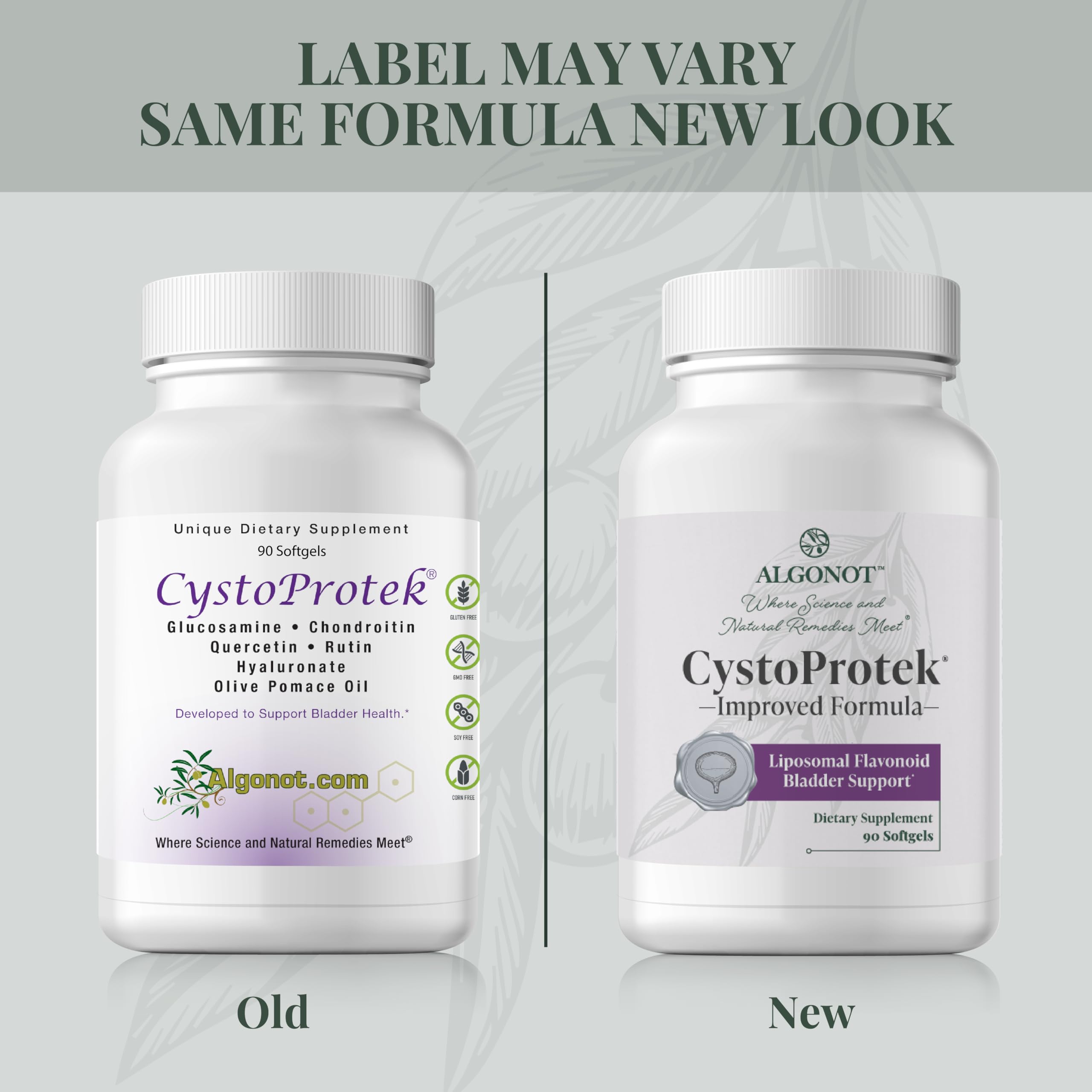 CystoProtek packaging and label artwork