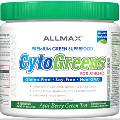 Cytogreens Spirulina and chlorella green superfoods blend