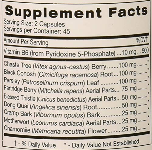 Soothes menopause discomfort - D'Adamo Fembalance 90 Count