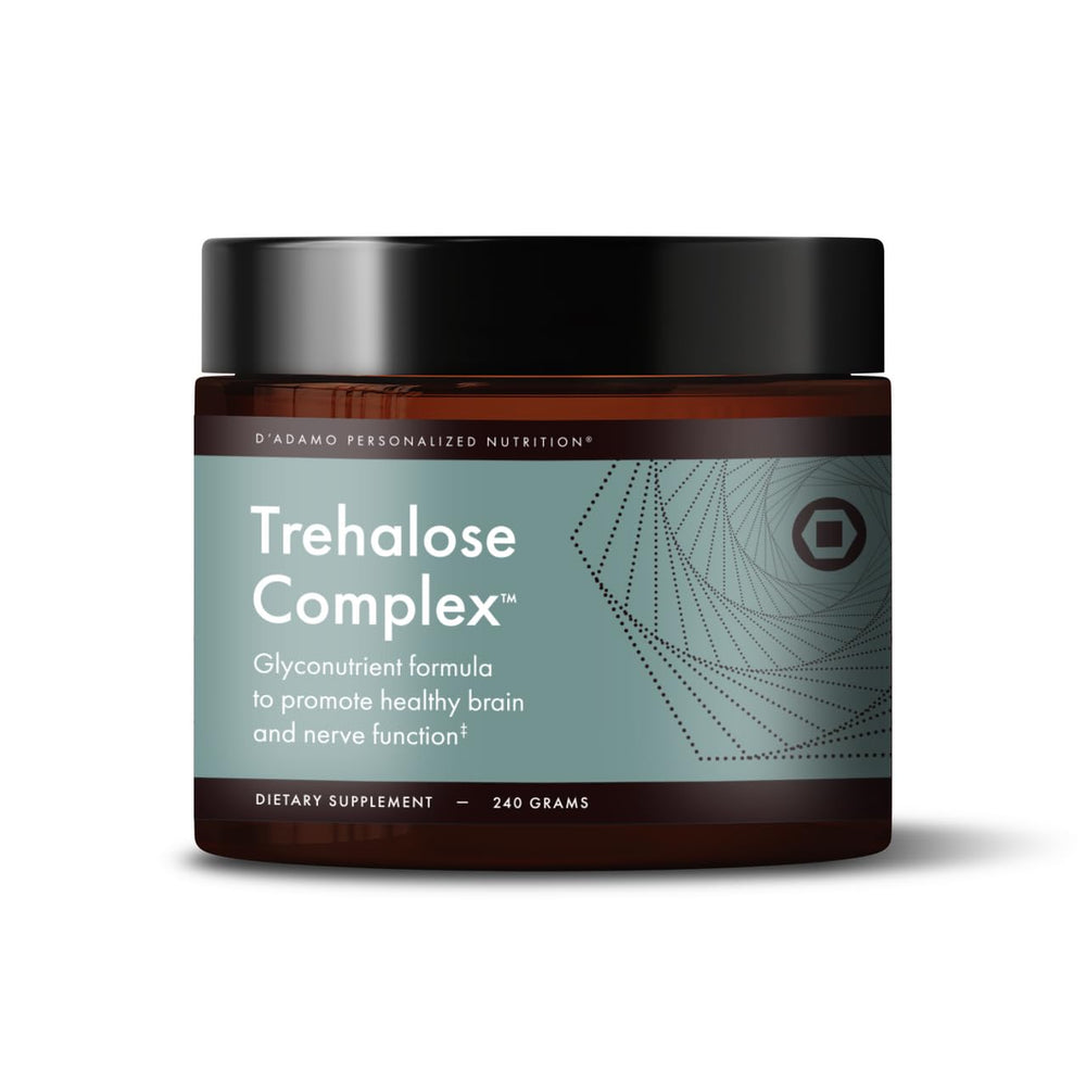 D'Adamo Genoma Nutritionals Trehalose Complex 240g bottle