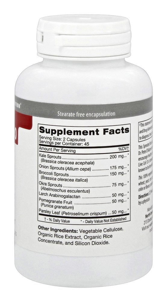 D'Adamo Live Cell O packaging and capsules