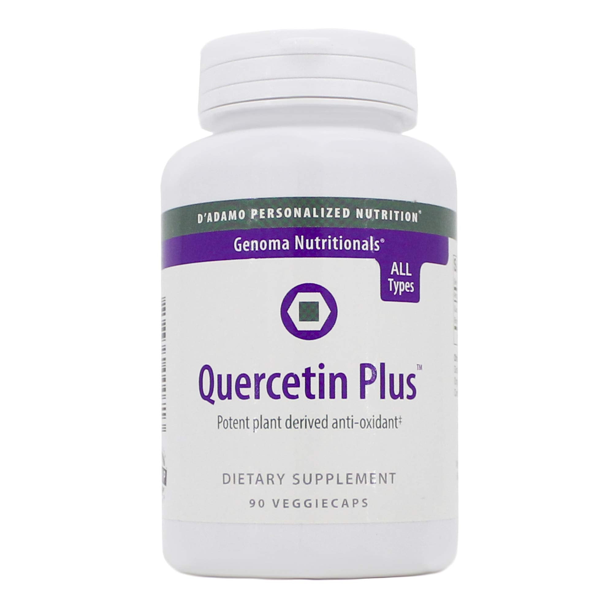 Quercetin Plus supplement bottle - product image 2