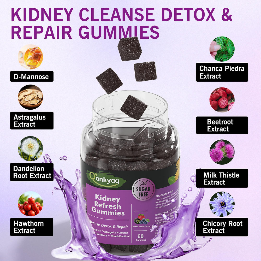 D Mannose Gummies for Women packaging showing 60 count