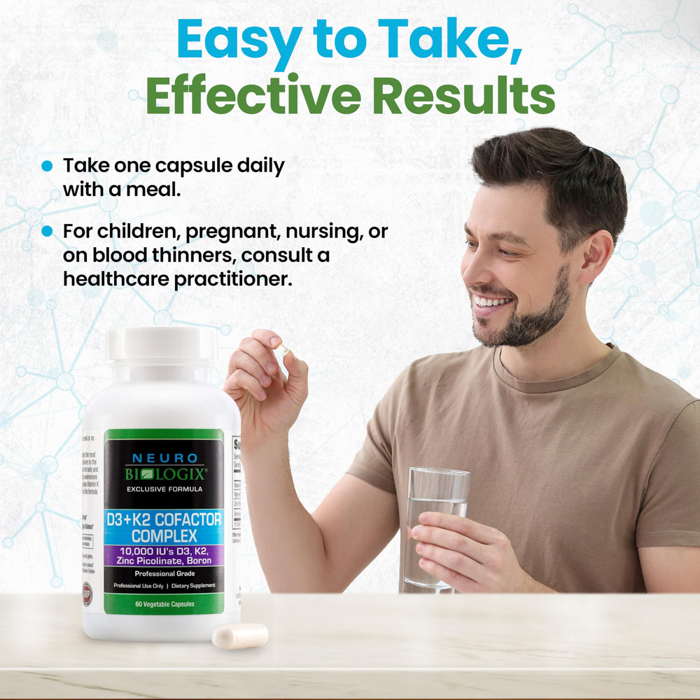 Daily capsule of D3+K2 Cofactor Complex