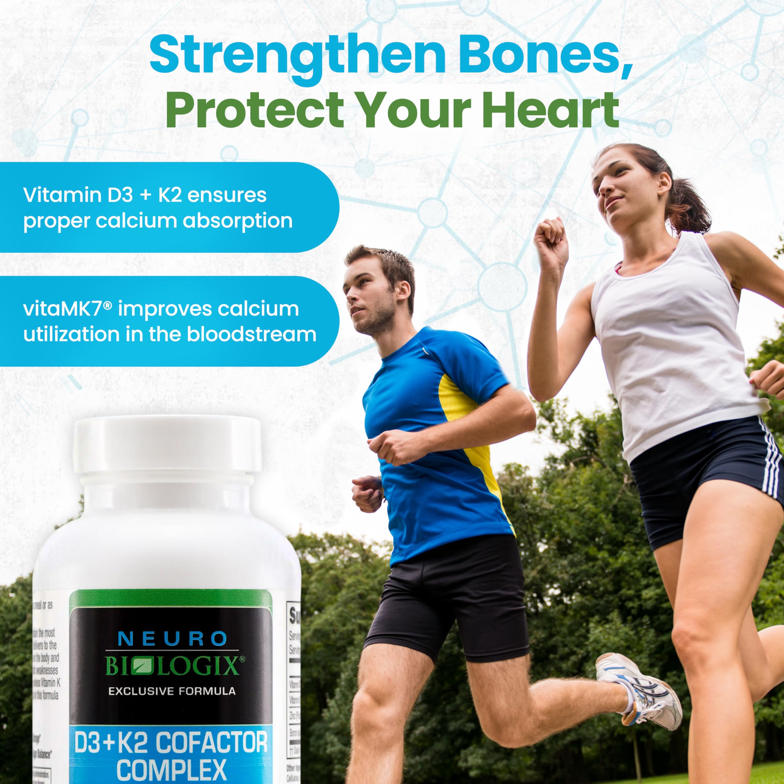 Immune support benefits visual with capsules