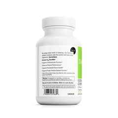 Nutrition facts label for CoQ10 ChewMelt 100mg