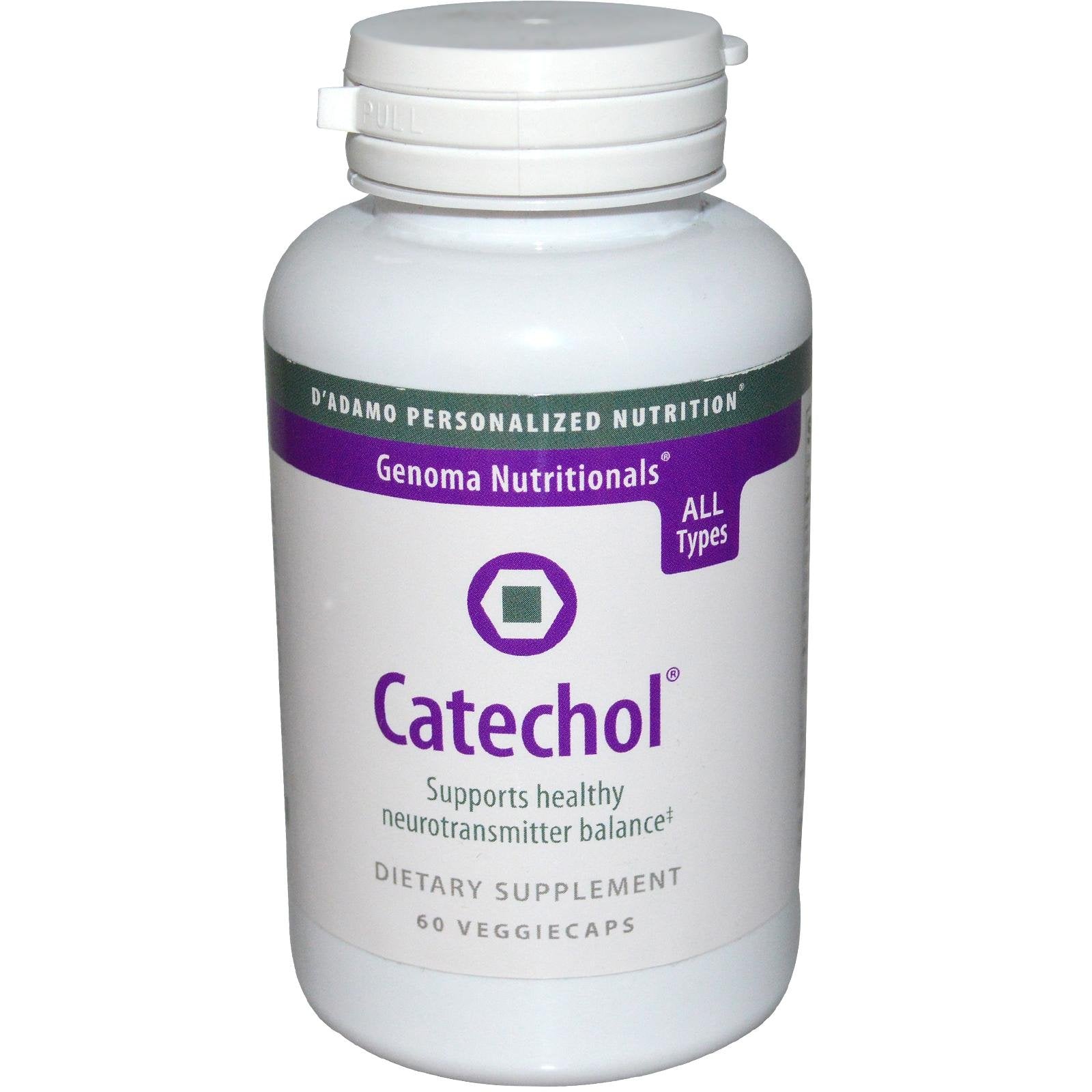 Dadamo Catechol 60 Vcaps bottle