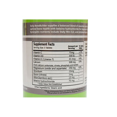 Close-up of Daily Bone Builder tablets