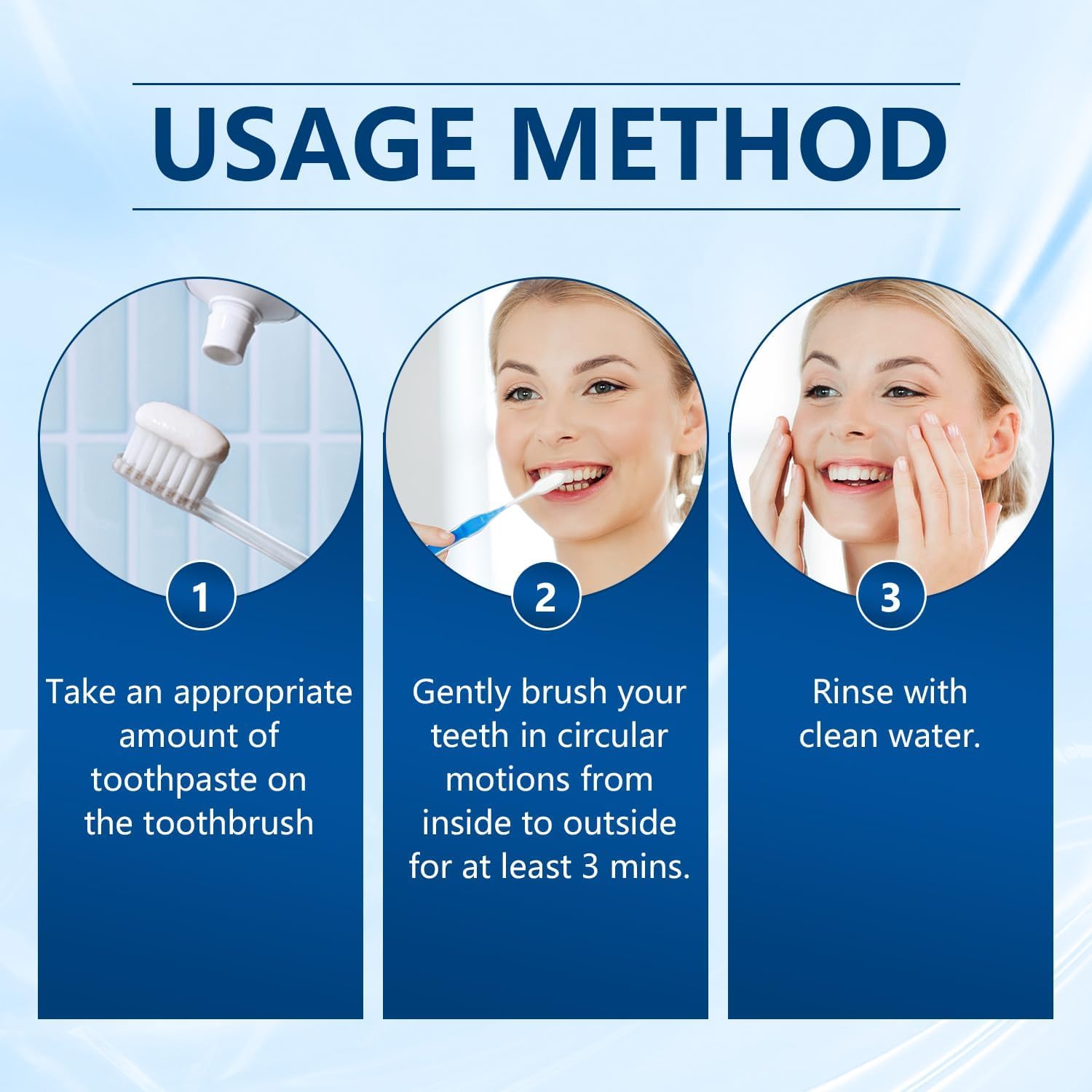 Daily care toothpaste for sensitive teeth