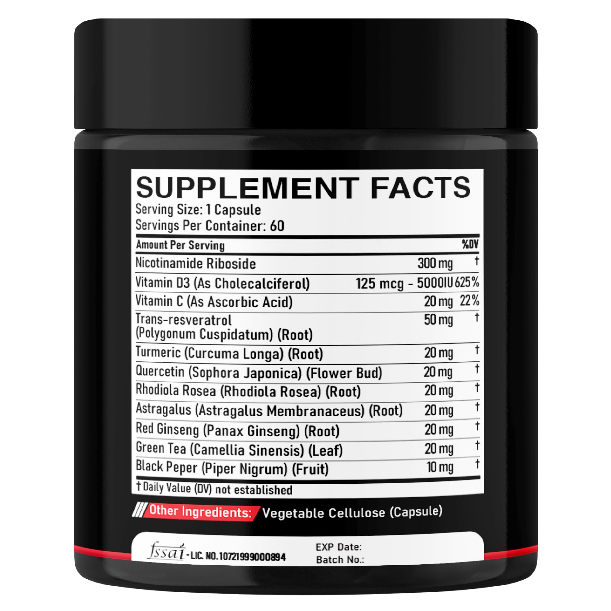 Daily dose capsule ready to take