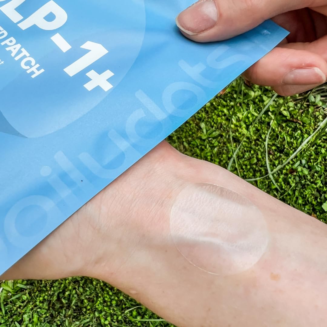 Lifestyle image of patch use during daily activities