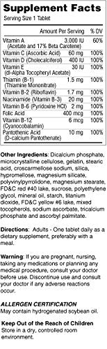 Close-up of the product label highlighting 365 tablets per bottle in a 2-bottle pack.